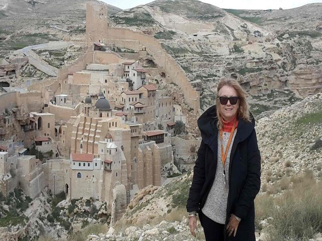 No women allowed inside the Mar Saba Monastery