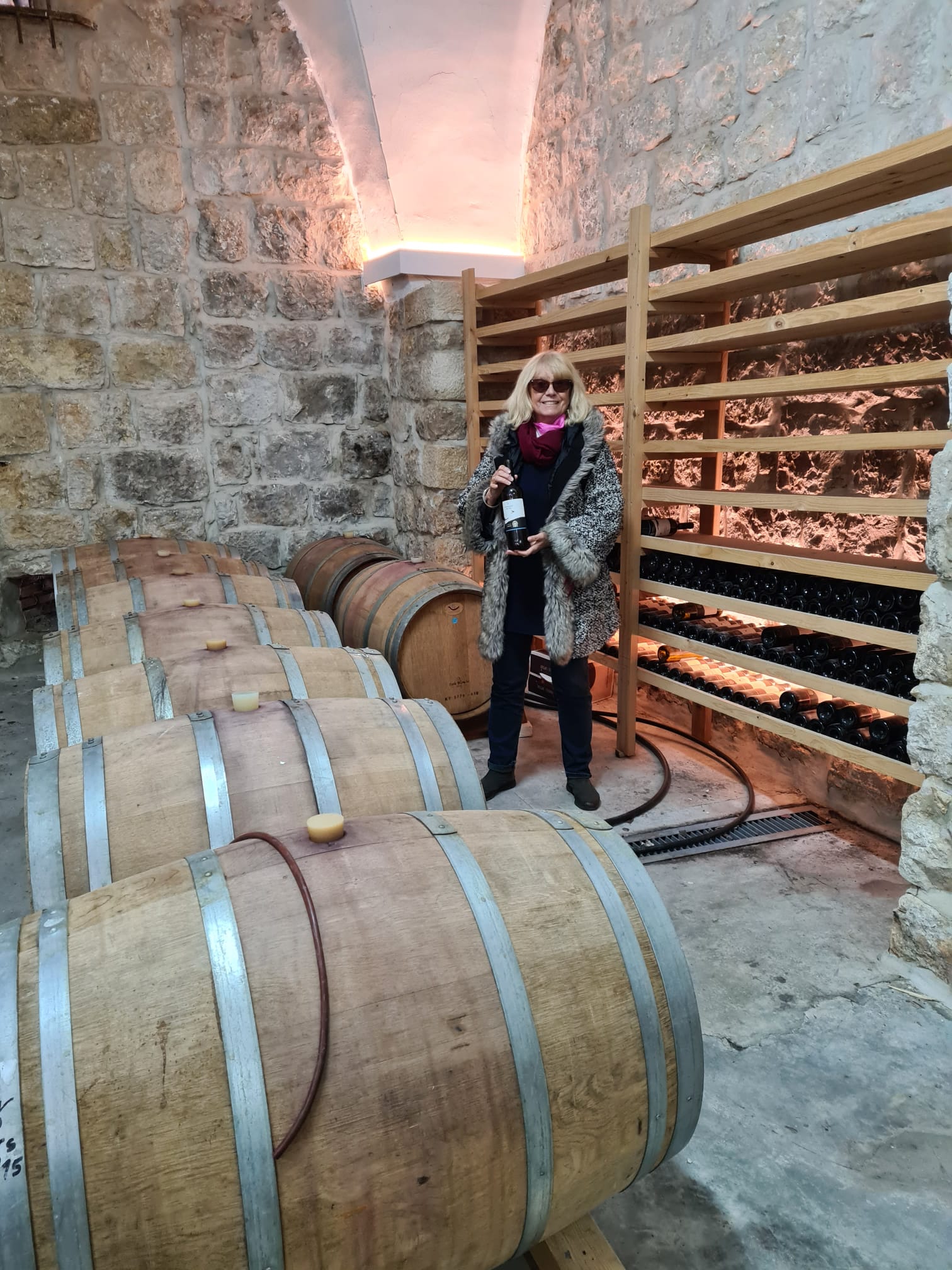 au domaine viticole