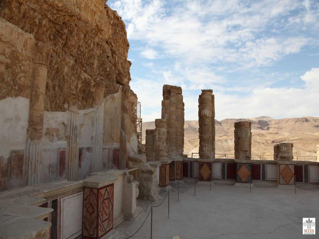 The hanging palace Massada