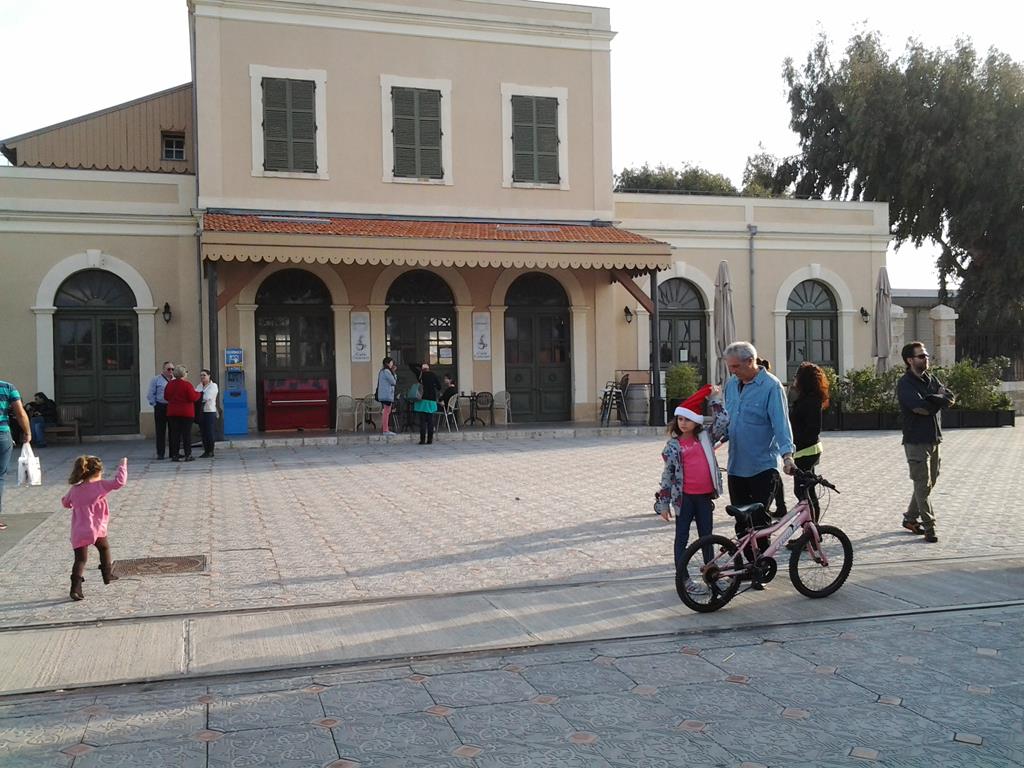 The Ottoman train station after the renovation
Tel-Aviv-Jaffa 2014