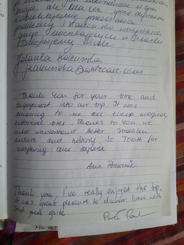 Guest testimonial