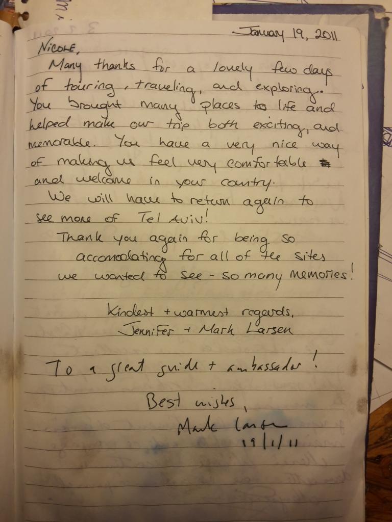 Guest testimonial