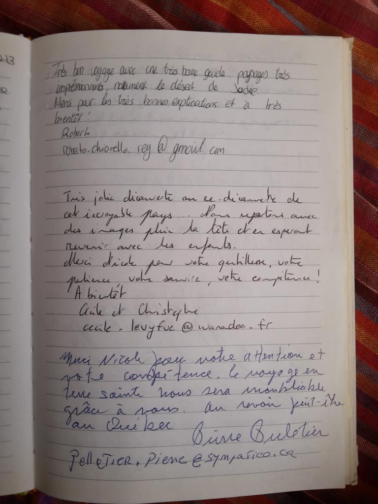 T&eacute;moignage