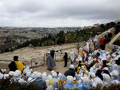 The Mount of Olives 
 Easter 2015