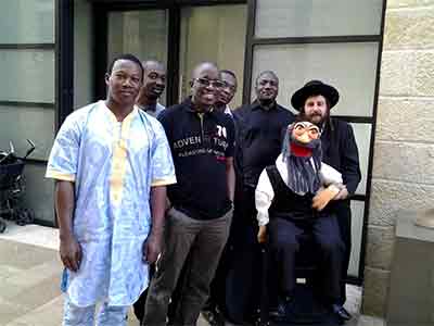 Maliens group in Jerusalem 2015