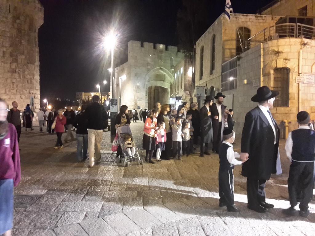 Passover 2015
In the old city of Jerusalem
