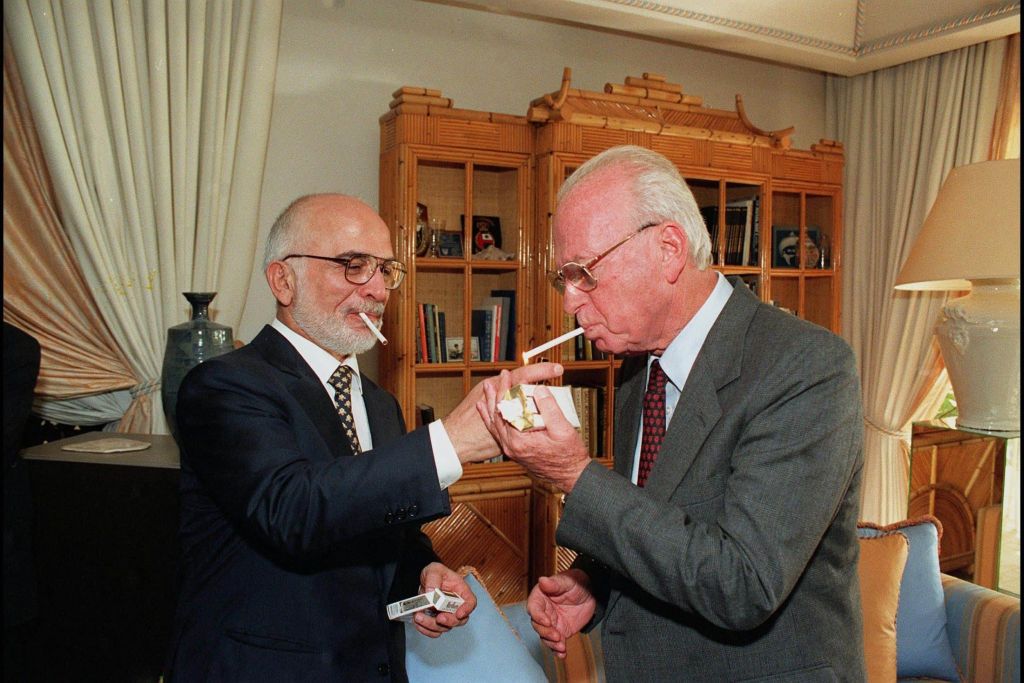 King Hussein And Itzhak Rabin Peace Makers