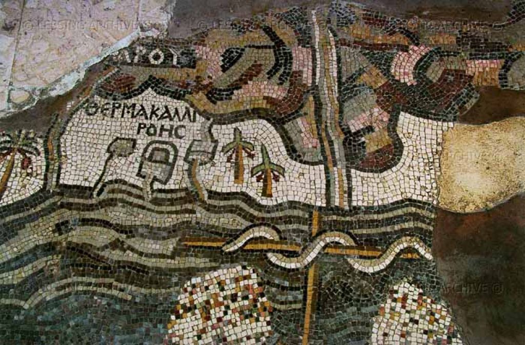 The mosaic of Madaba