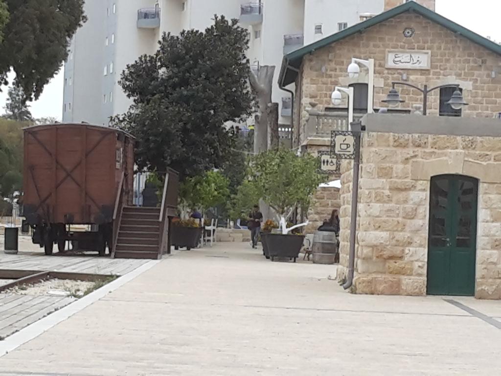 The renovated Ottoman train station in Beer Sheva 2015