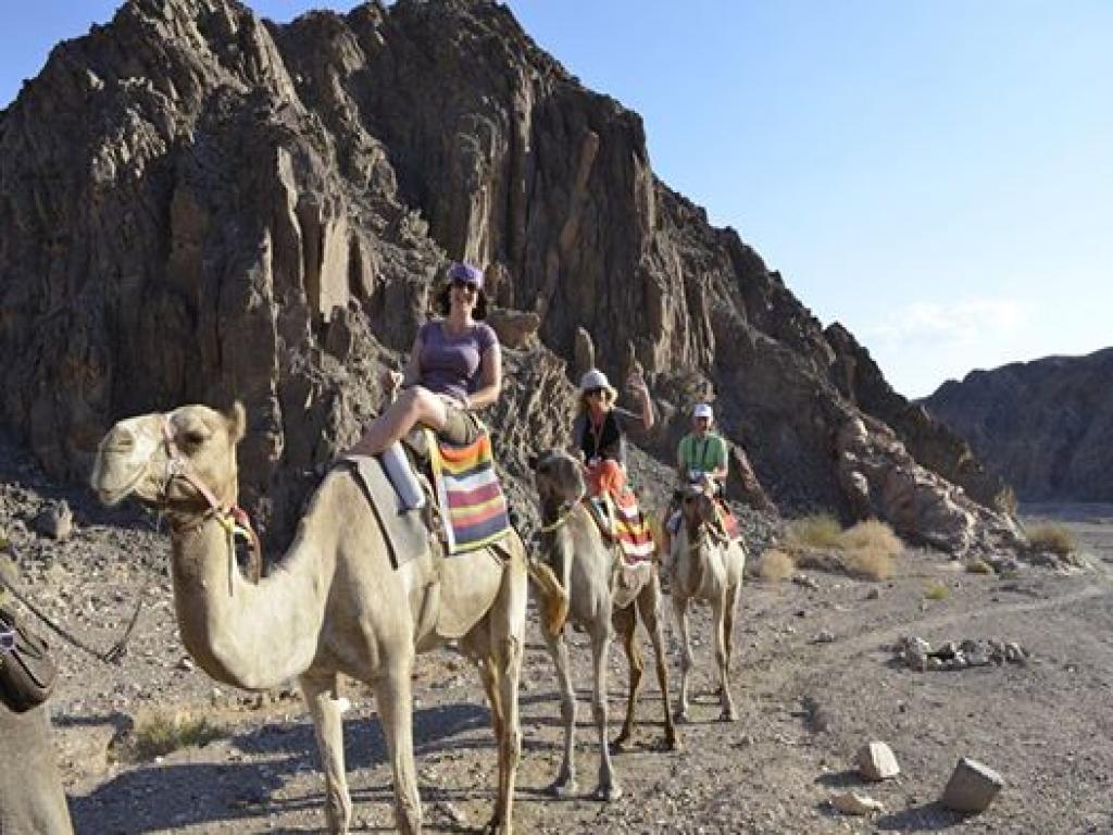 Going for a ride in the Eilat mountains with Marion and Serge Ruaud sept 2015